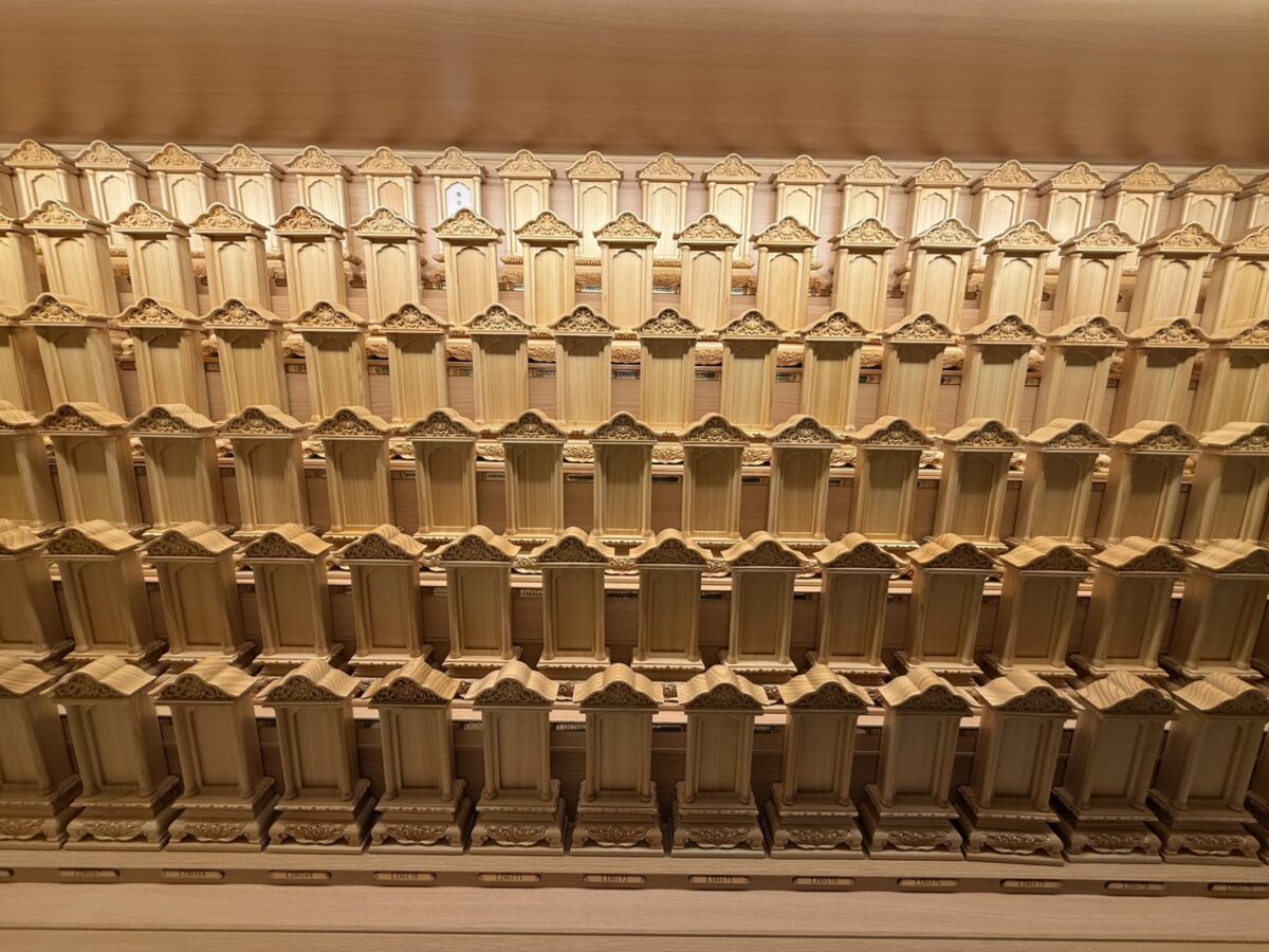 福龍紀念園百合廳祖先牌位