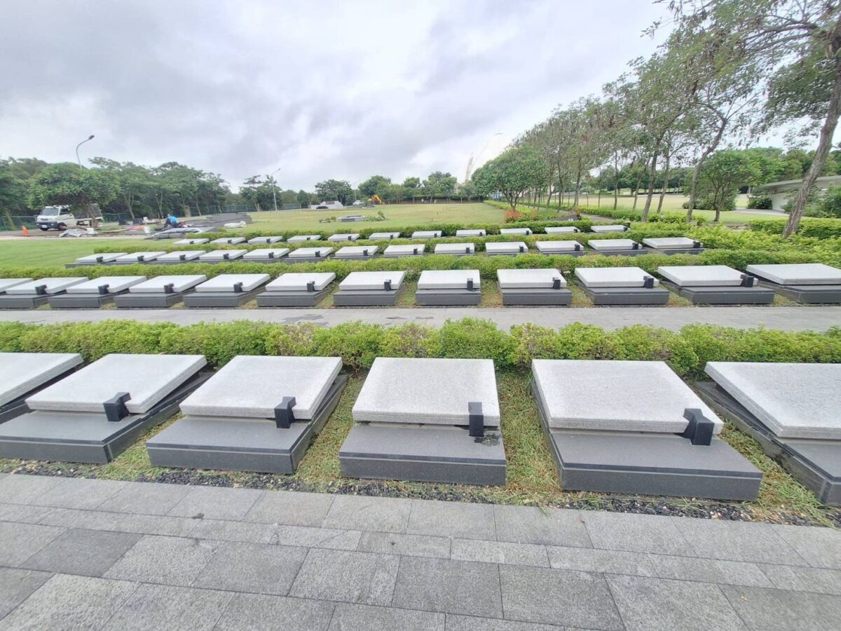 福龍紀念園土葬家族墓園虹園圖