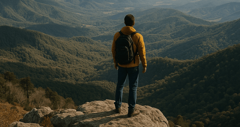翰鑫福龍紀念園重陽節登高望遠AI生成圖