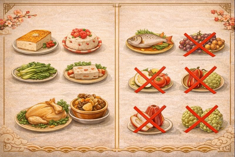 翰鑫福龍紀念園AI生成NG供品圖